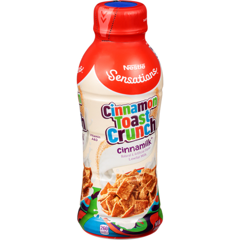 Nestle Sensations Low Fat Cinnamon Toast Crunch Flavored Cinnamilk 14oz Bottle