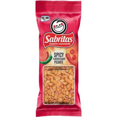 Sabritas Spicy Peanuts 2.75oz Bag