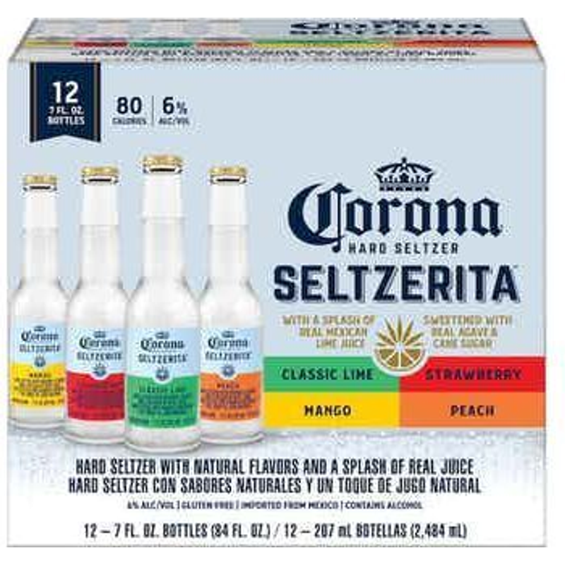 Corona Seltzerita Variety Pack Hard Seltzer 12 Pack 12oz Cans