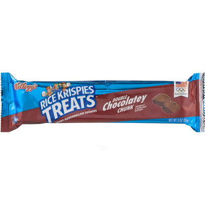 Rice Krispies Treats Kellogg's Mega Bars Marshmallow Snack Bars, Double Chocolatey Chunk, 3 Oz