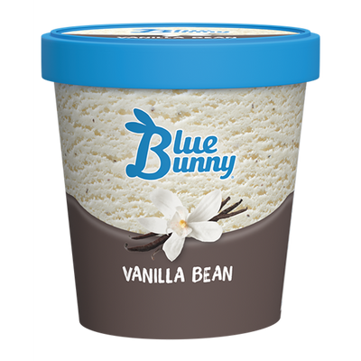 Blue Bunny Vanilla Bean Ice Cream 14oz Carton