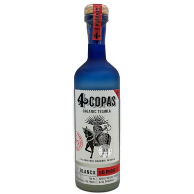 4 Copas Blanco Tequila 750mL