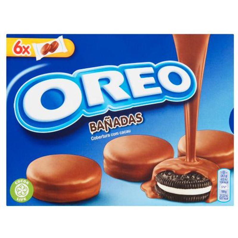 Gima Uk Oreo Banadas Milk Chocolate 6 Pack 246g Pack