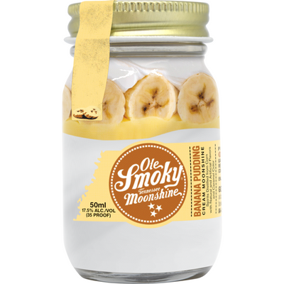 Ole Smoky Banana Pudding Cream Moonshine 35 50ml Bottle