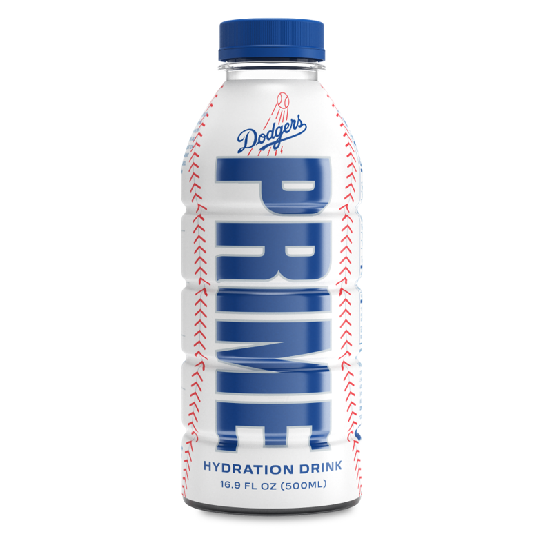 Prime Hydration LA Dodgers Sports Drink 16.9oz Bottle