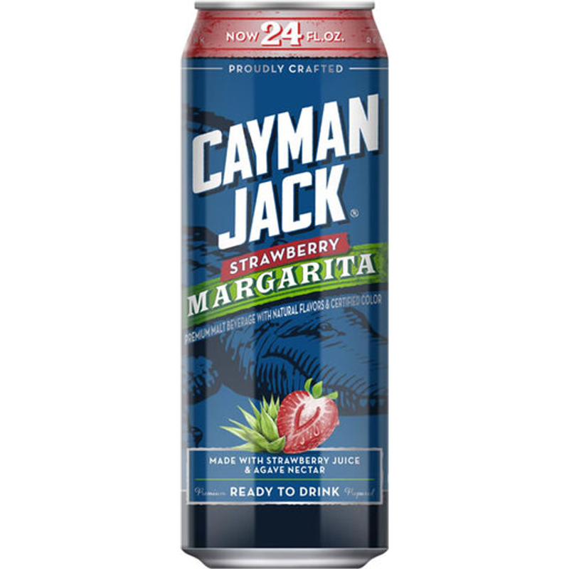 Cayman Jack Strawberry Margarita 24oz Bottle