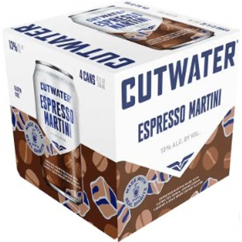 Cutwater Espresso Martini 4 Pack