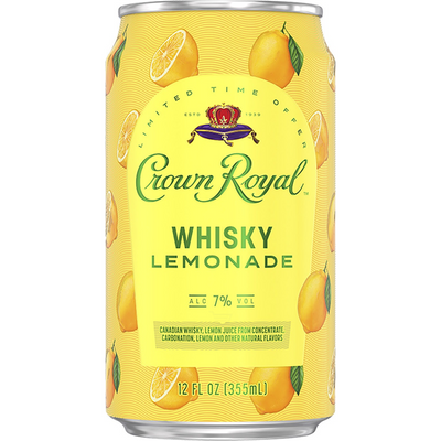 Crown Royal Whisky Lemonade 355ml Can