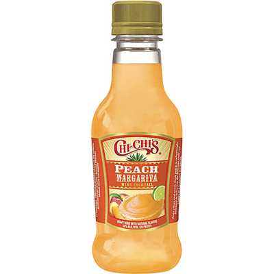 Chi Chi's Peach Margarita Wine Cocktail Plastic 187ml Bottle