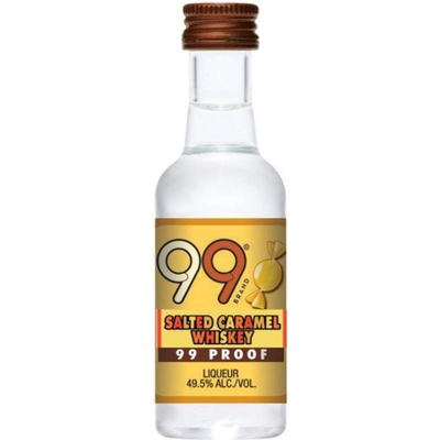 99 Brand Salted Caramel Whiskey 50ml Bottle