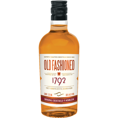 Heublein 1792 Old Fashioned Cocktail 375ml 70 Proof Bottle