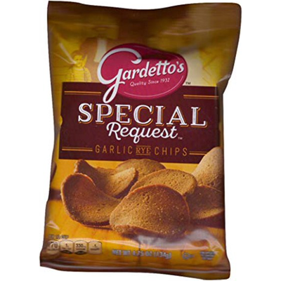 Gardetto's Special Request Roasted Garlic Rye Chips 4.75 oz Bag