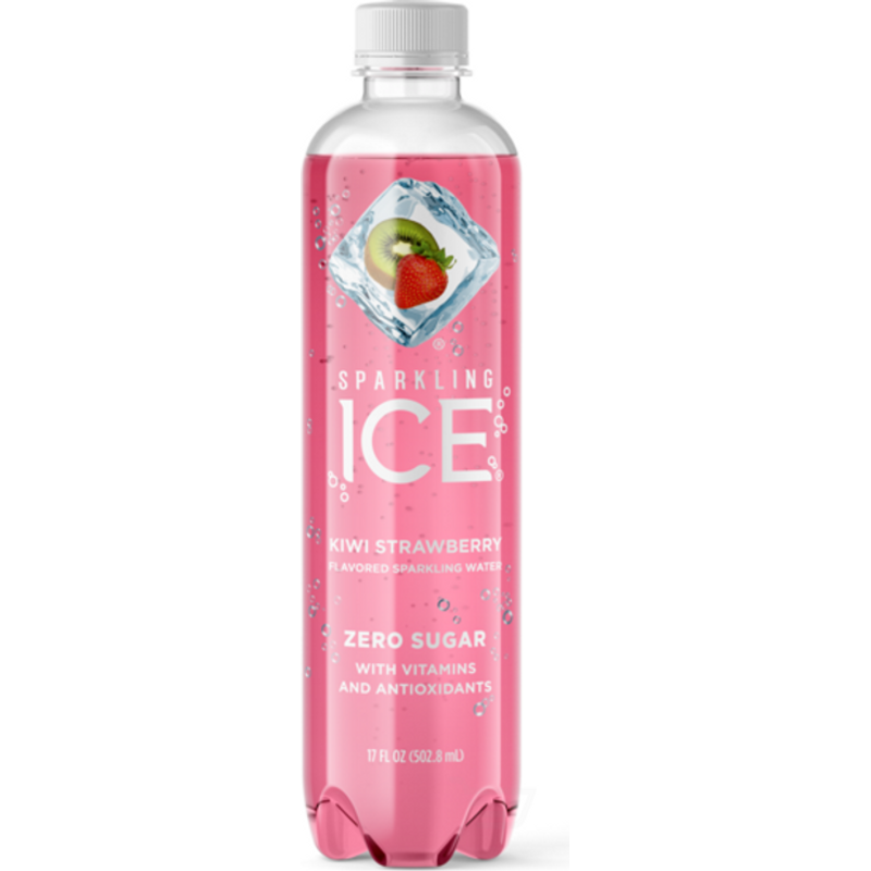 Sparkling Ice Kiwi Strawberry - with Antioxidants and Vitamins 17 oz Bottle