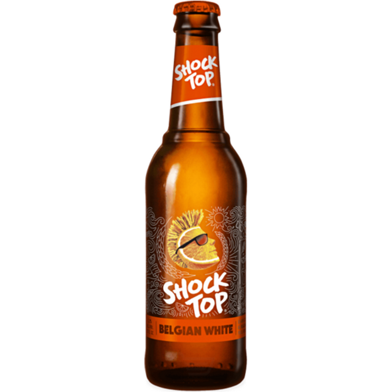 Shock Top Belgian White Ale 12 Pack 12oz Bottles