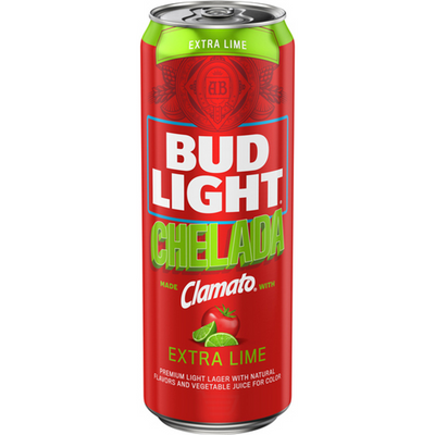 Bud Light Chelada Extra Lime 25oz Can