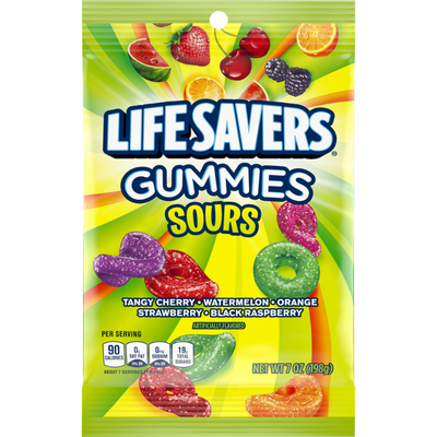 Life Savers Gummies Sours 7oz