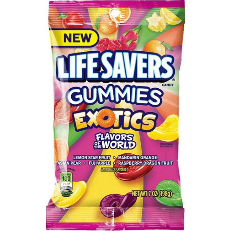 Life Savers Gummies Exotics 7oz