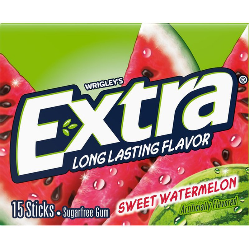 Extra Sugarfree Watermelon Gum 15 CT