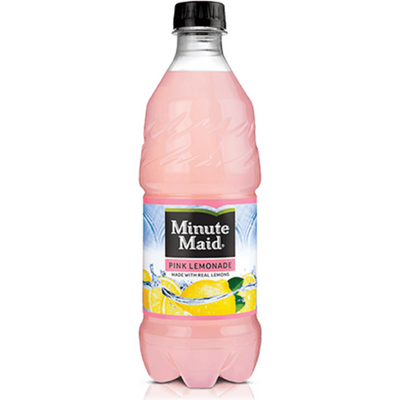 Minute Maid Pink Lemonade 20 oz Bottle