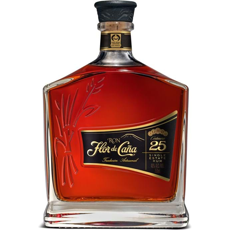 Flor De Cana Centenario 25 Yr 750 ml (40% ABV)