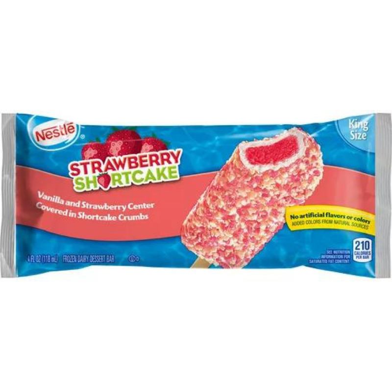 Nestle Strawberry Shortcake Frozen Dessert Bar