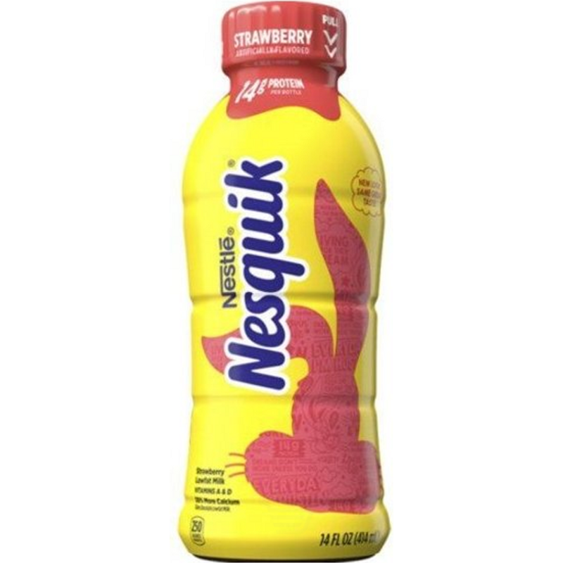 Nesquik Strawberry Milk 14oz