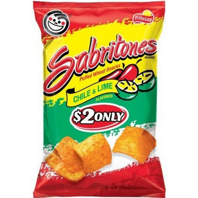 Sabritones Chile & Lime Puffs 4oz