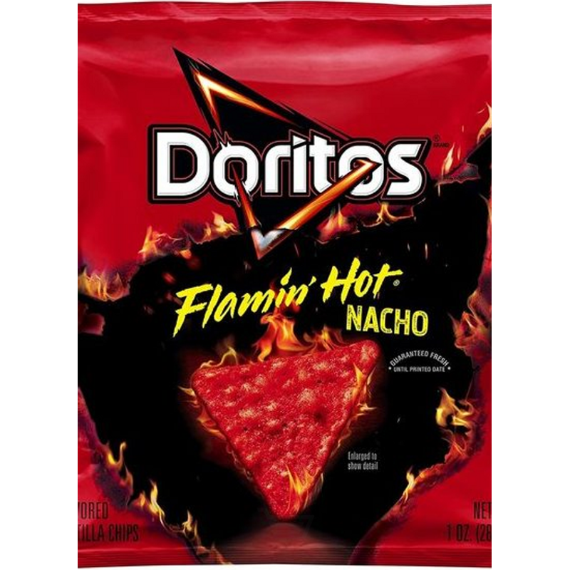 Doritos Tortilla Chips Flamin&