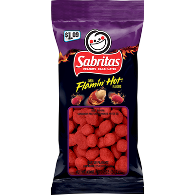 Sabritas Flamin' Hot Peanuts 1oz Pack