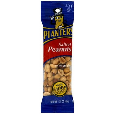 Planters Salted Peanuts 1.7oz Bag