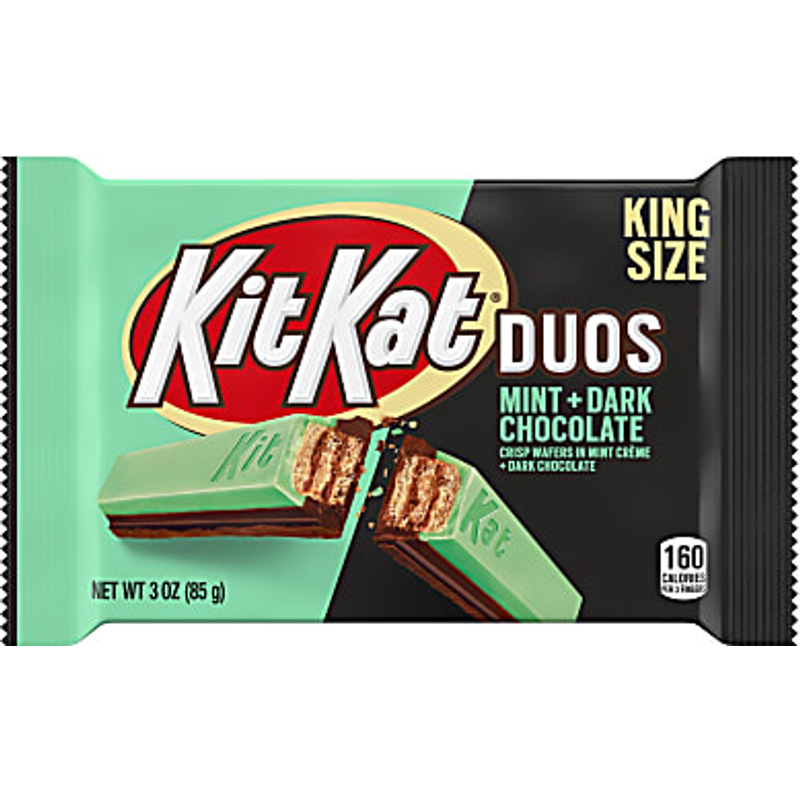 KitKat Duos Mint and Dark Chocolate 3oz Count