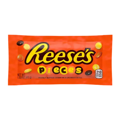 Reese's Pieces Peanut Butter Candy 1.53oz Count