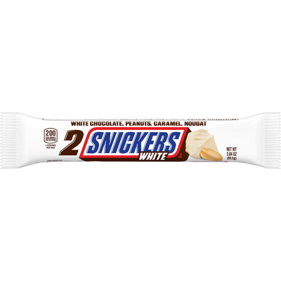 Snickers White Chocolate Candy Bar 2.84oz Count