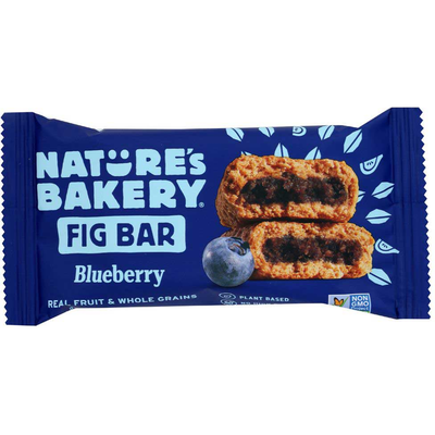 Nature's Bakery Whole Wheat Fig Bar Blueberry 5oz Count