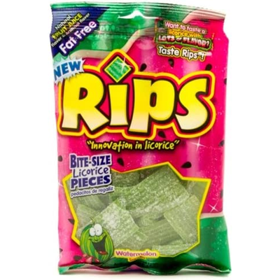 Rips Bite-Size Watermelon Pieces 4oz Pouch