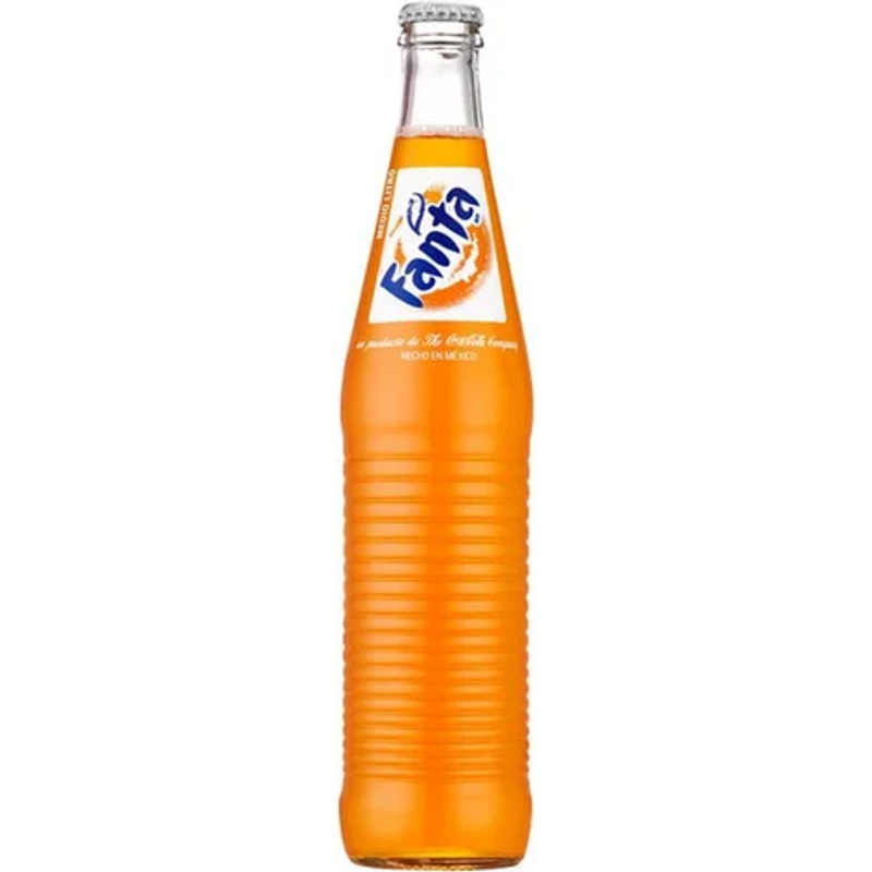 Fanta Soda Orange 12 oz Bottle