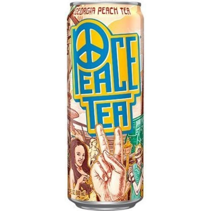 Peace Tea Georgia Peach 23oz Bottle