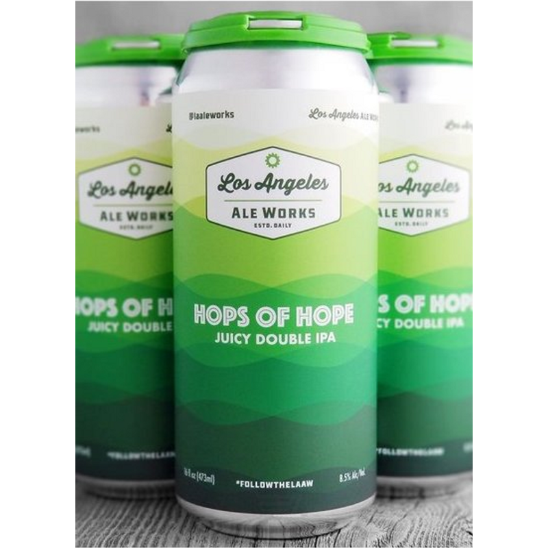 Los Angeles Ale Works Hops Of Hope 4x 16oz Cans