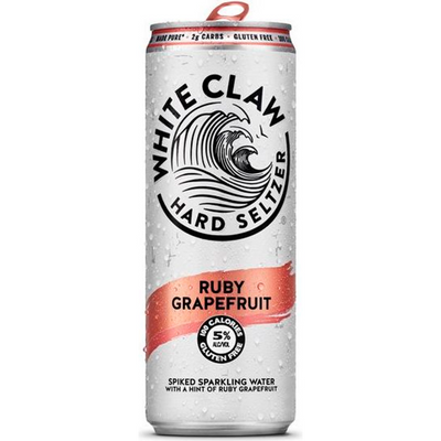 White Claw Hard Seltzer Ruby Grapefruit 19.2oz Can