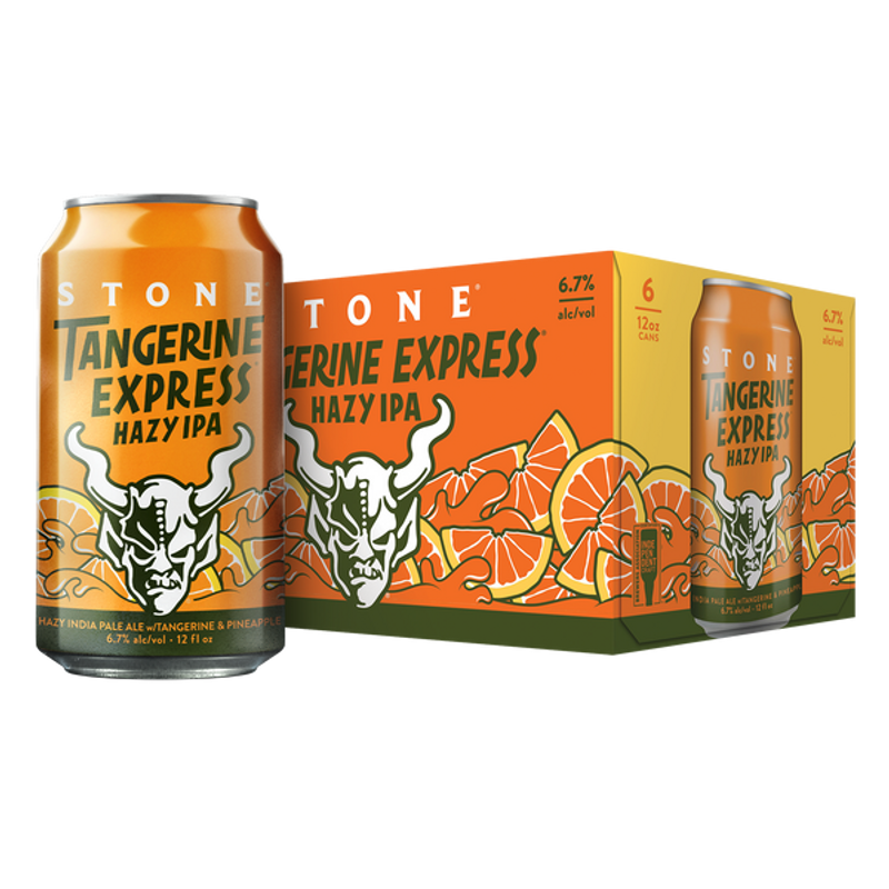 Stone Brewing Tangerine Express IPA 6 Pack 12 oz Cans 6.7% ABV