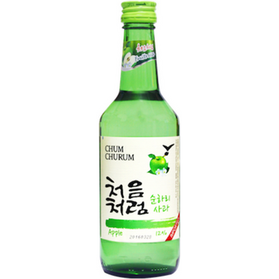 Chum Churum Apple Soju 375ml Bottle