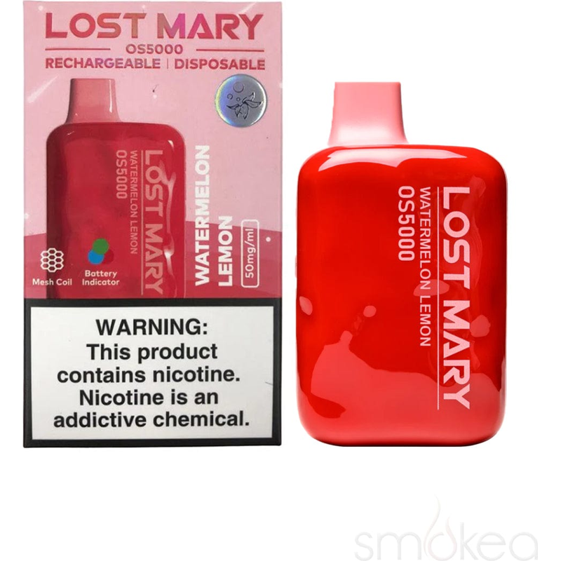 Lost Mary OS5000 Watermelon Lemon 5000 Puffs