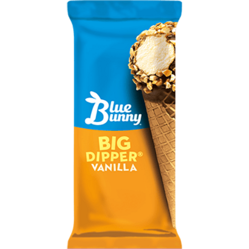 Blue Bunny Big Dipper Vanilla Cone 4.6 oz