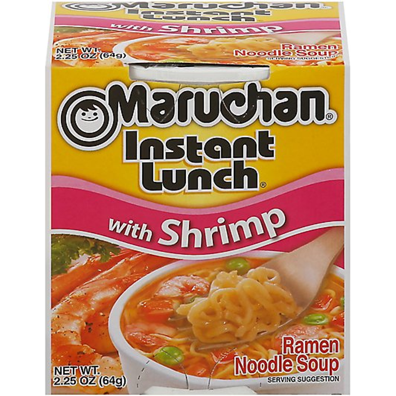 Cup Noodles Ramen Noodle Soup with Shrimp 2.25oz Count