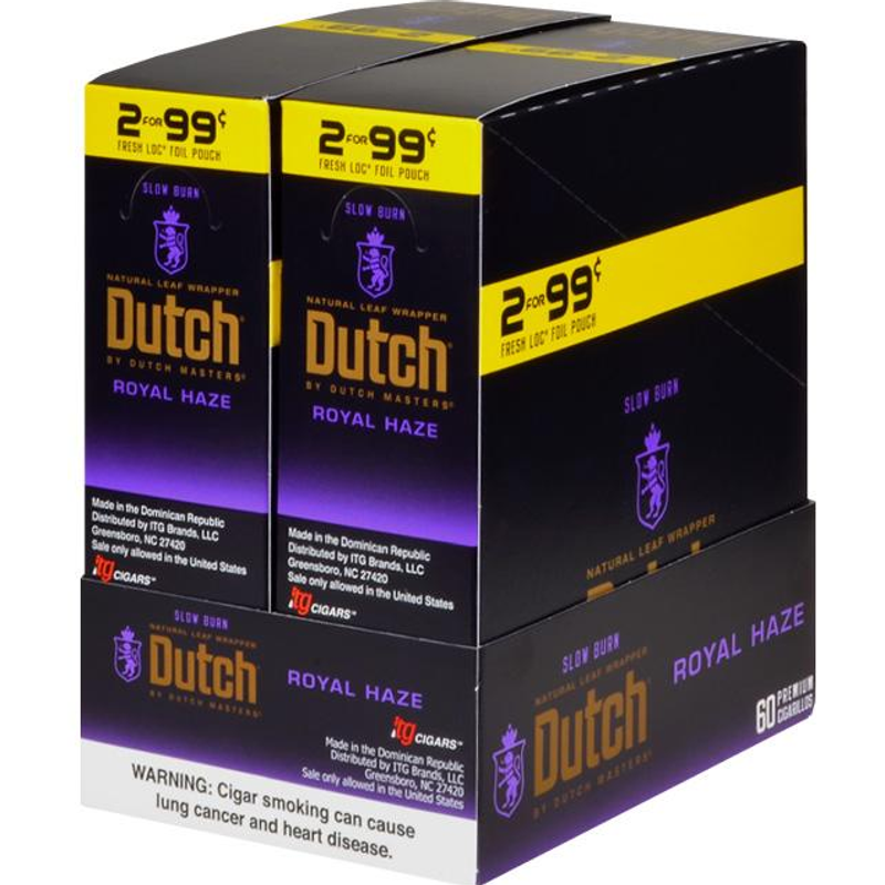 Dutch Masters Blunt Wraps Royal Haze