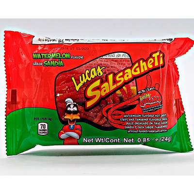 Lucas Salsagheti Candy 24g Bag