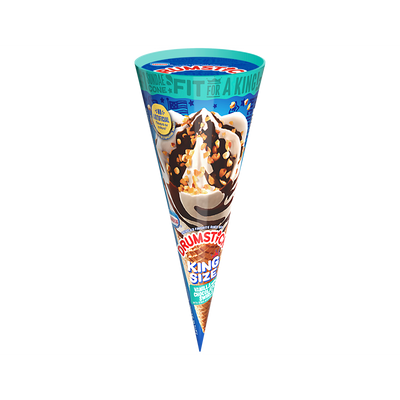 Drumstick King Size Vanilla with Chocolatey Swirls Sundae 5oz Box