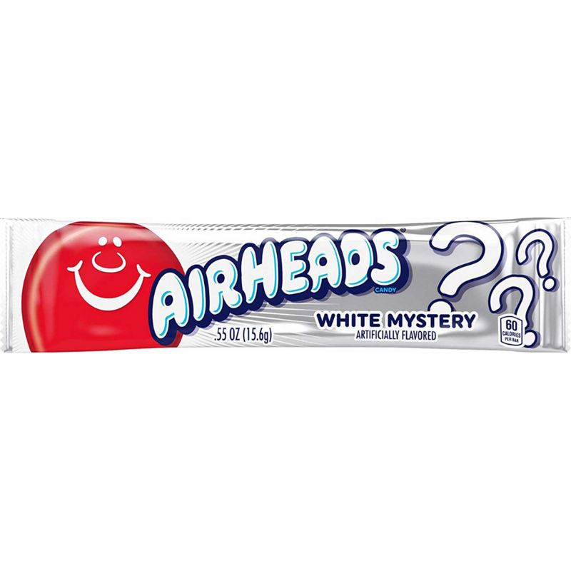 Air Heads Artificially Flavored Candy White Mystery 0.55 oz