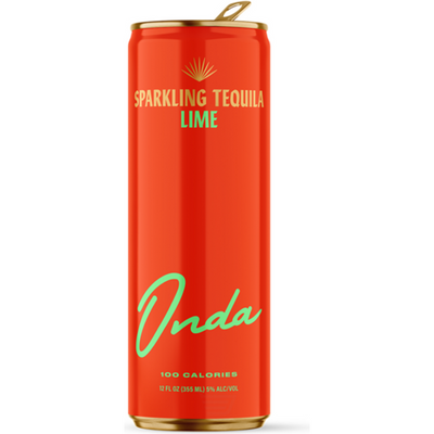 Onda Sparkling Tequila Lime, 12 oz Can