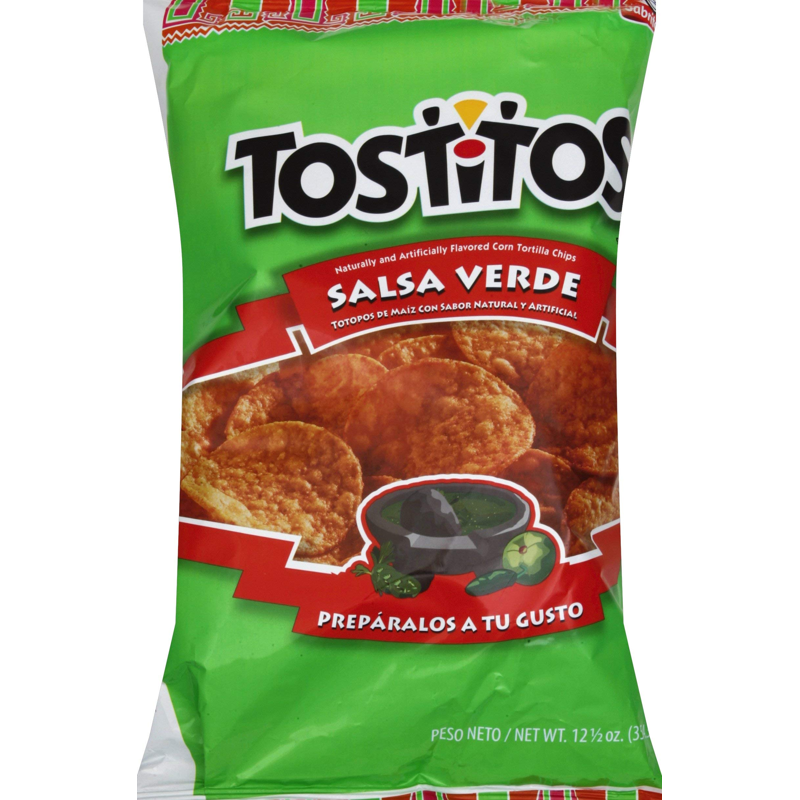 Tostitos Salsa Verde Mexican Chips 12.5oz Bag